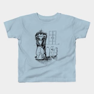 God creating man Kids T-Shirt